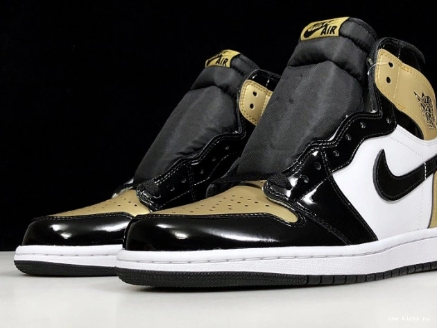 Chep Onekick Glod Jordan Retro Air 861428-007 1 High Toe 0811